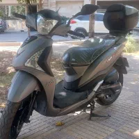 موتور سیکلت لاکی SYM تایوان . مشابه صفر خشک