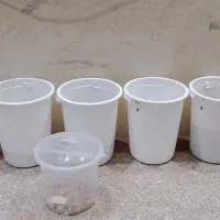 حبوباتی به همراه درب (سطل نو)