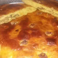 نان سنتی آذربایجان فطیر چوریی  بامغز گردو وبادام