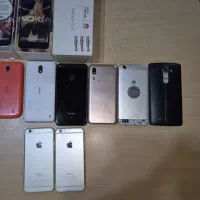 تعدادی گوشی دم دستی اندروید و آیفون