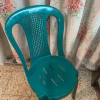 صندلی فیبر گلاس سبز