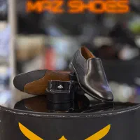 کفش چرم طبیعی بی بند