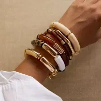 بنگل مینیمال‌ و النگوهای چانکی عمده و تک