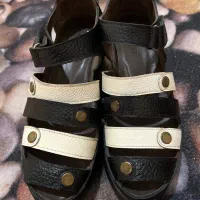 کفش صندل چرم طبیعی سایز ۳۷