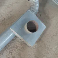 لوله هواکش صنعتی گالوانیزه