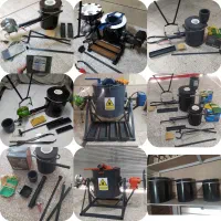 ذوب و استخراج طلا با کوره گازی خانگی