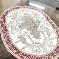 رومیزی سرمه دوزی سه تیکه گرم بالا