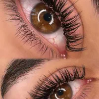 اکستنشن مژه وکاشت موقت(بافتموصفرتاصد)