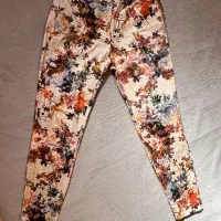 شلوار پارچه ای گل دار زارا اورجینال 36-38