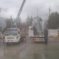 جرثقیل و امداد خودرو سبد ثابت یدک کش خسروی