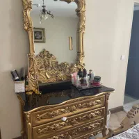 سرویس خواب منبت تمام چوب راش