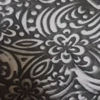 چادر مشکی گل دار