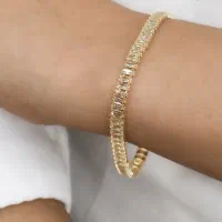 دستبند تنیسی استیل