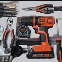 ست ابزار تعمیربلک انددکرمدلLDX12OPKدریل