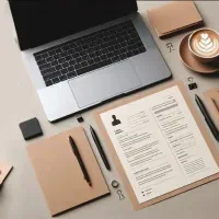 رزومه کاری فارسی و انگلیسی