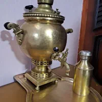 سماور ذغالی عتیقه روسی