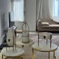 ست ظروف سنگی پذیرایی