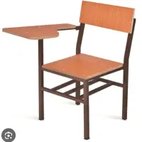 صندلی دانشجویی دانش اموزی چوبی
