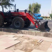 تراکتور 399جفت مدل 98همراه با بیل جلو