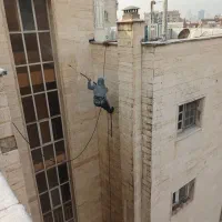 پیچ ورولپلاک نما باطناب راپلکار در ارتفاع آبندی