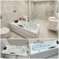 وان جکوزی حمام ابعاد 70*170