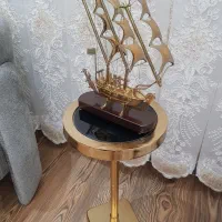 کشتی و پایه برنجی هندی