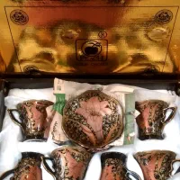 ست ۶ نفره قهوه خوری برندPeach