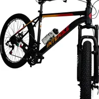 دوچرخه اینتنس مشکی نارنجی حرفه ای