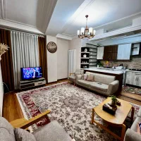 لوستر چوبی ۶شاخه و پلوپز