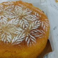 کیک خانگی  و حلوا شاد کوکی