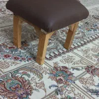 چهار پایه روکش چرم (نرم)