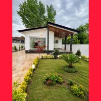 باغچه-سندارمستقل-دیواربلند-حیاط-سرسبز-محمودآباد