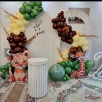 بادکنک آرایی  افتتاحیه ومراسم وگل آرایی حرفه ای