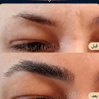رویش ابروی طبیعی ۲۰روزه بدون دائم بدون کاشت ابرو