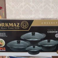 یک دست قابلمه نو نو ۸پارچه به فروش میرسد