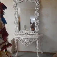 اینه جنس از چوب گردو منبت کار دست