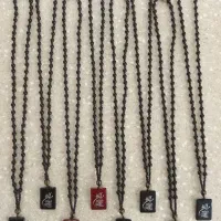 گردنبند مهره ای مشکی