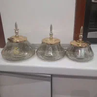 ظروف دکوری شیشه ای