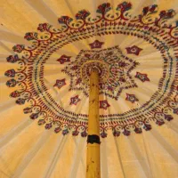 چادر  سلطنتی تک پایه آلاچیق