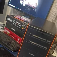 کیس گیم چهار هسته نسل 4 رم ddr3 گرافیک  gt620