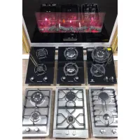اجاق گاز صفحه ای دوشعله مدل کلاسیک مشکی