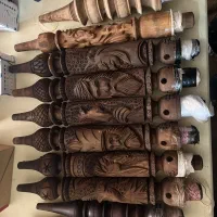 قلیان چوبی طعمدار شده