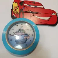 ساعت اتاق کودک پرده