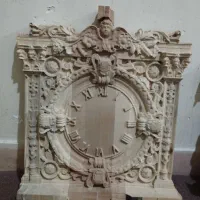 ساعت چوبی