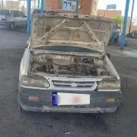 پراید سفید اسقاطی