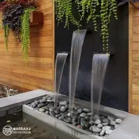 فواره /کرتین&ابنمابارانی چراغ والواشر/پرده آب کد68