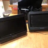 ست دو عدد مانیتور دی وی دی پلیر