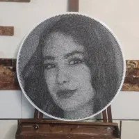 تابلو میخ و نخ
