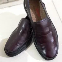 کفش چرم قهوه ای سایز ۴۴