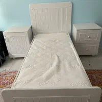 تخت خواب نوزاد و نوجوان ساحل چوب